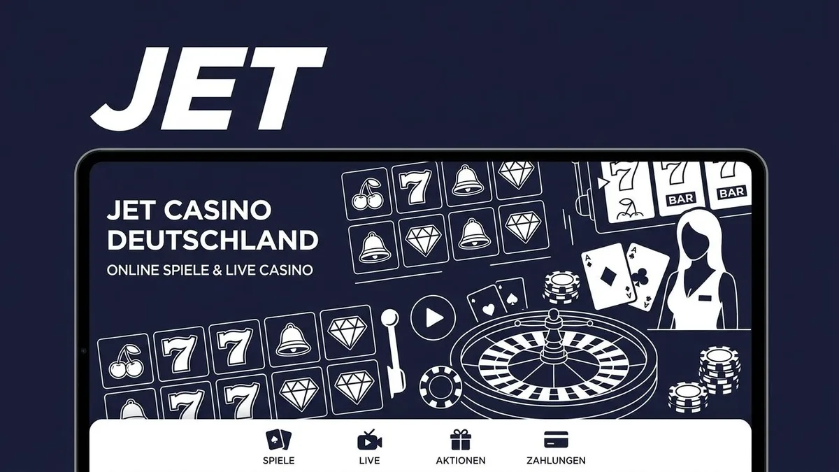 Casino-Spiele bei Jet
